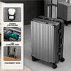 Hardside Aluminum-Frame Spinner Luggage with USB & Combination Lock — 20, 24, 26, 28 Inch (51/61/66/71 cm) Carry-On & Checked Suitcase