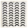 20 Pairs 3D Mink-Effect False Eyelashes Natural Long Full Strip Lashes (10–15 mm / 0.4–0.6 in) DIY Makeup Kit