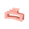 Matte Square Hair Claw Clips – PS Plastic Shark Hairpins for Women & Girls (8.5 cm / 3.3 in & 10.5 cm / 4.1 in)