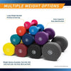 Neoprene Dumbbells – Color-Coated Free Weights for Men & Women, 1–15 lb (0.45–6.8 kg) Options