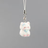 Fluffy 3D Animal Resin Keychain – Alpaca, Elk, Capybara & Goose Cute Bag Charm