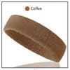 Towel Sweatband Headband - High-Elastic Thick Sweat-Absorbing Sports Headband for Running & Cycling, One Size Fits Most