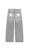 Y2K Star Graphic Baggy Jeans for Women – Harajuku Retro High-Street Wide-Leg