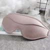 3D Memory Foam Sleep Mask - Full Light Blocking Eye Mask with Adjustable Strap