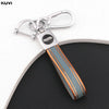 TPU Rotating Car Key Ring - Durable Rubber Keychain for Men & Women Gift