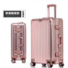Aluminum-Magnesium Spinner Rolling Luggage – 20/24/26/29 Inch (53/65/70/74 cm) Travel Suitcase with Built-In Lock