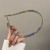 Acetate Non-Clamp Headband – Elegant High-End Hairband for Women & Girls, Casual Summer Accessory