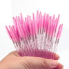 Disposable Eyelash Brushes Mascara Wands – Pack of 5/25/50 Spoolie Applicators for Lashes & Brows