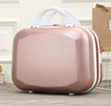 Women’s 14-Inch ABS Hard Shell Cosmetic Travel Case - Compact Makeup Luggage (30 x 15.5 x 23 cm / 11.8 x 6.1 x 9.1 in)