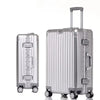 Aluminum-Magnesium Alloy Spinner Luggage – Rolling Suitcase 20/24/26/29 in (55/65/69/77 cm) with TSA Lock
