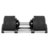 Adjustable Dumbbell Set Black 20–40.5 kg (44–90 lb) Gym Weights for Strength Training