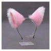 Lolita Plush Cat & Fox Ear Headband for Cosplay Anime Halloween Hair Hoop Headwear