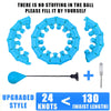24-Section Adjustable Smart Weighted Hula Hoop – Fitness Ring for Waist Shaping & Ab Massage