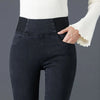 High-Waist Stretch Skinny Pencil Jeans for Women — Slim Black Denim Leggings, Oversized Fit 26-38 Waist
