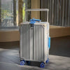 Aluminum Frame Rolling Luggage with Wide Handle, 360-Degree Silent Colorful Spinner Wheels and TSA Lock — 20/24/26/28 Inch (35–77 cm) Trolley Suitcase