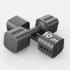 5-in-1 Adjustable Dumbbell Pair for Women — Up to 10 lb (4.5 kg) Each / 20 lb (9 kg) Set — Compact Home & Outdoor Workout