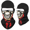 Skull Balaclava Mask Men Cycling Cap Snowboard Ski Face Cover Motorcycle Bicycle Hat Bandana Scarf Neckwarm Breathable Windproof