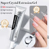 Clear Non-Sticky Hand Extension Gel 15ml (0.51 fl oz) 3D Sculpting & Carving Solid Hard Gel for Fake Nails