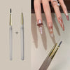 Plaid Nail Art Brush 0.5mm Fine Detail Brush for Tartan, Lines & Gel Acrylic Nails