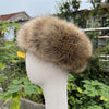 Faux Fox Fur Winter Headband - Soft Warm Ear Warmer Hair Band for Women & Men
