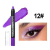Smoky Dark Green Metallic Glitter Eyeshadow Stick Waterproof Pearlescent Eye Pencil Highlighter