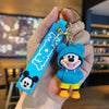 Lilo & Stitch Silicone Keychain Pendant - Cartoon Key Ring for Car, Phone & Bag (4–6 cm / 1.6–2.4 in)