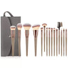 Makeup Brush Set – 15/10/7-Piece Synthetic Face & Eye Brushes for Foundation, Powder, Blush, Eyeshadow, Eyeliner & Lip