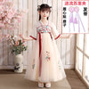 Girls' Summer Hanfu Princess Dress – Long Fairy Party Costume for Kids