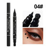 Double-Ended Stamp Eyeliner Pen — Waterproof, Quick-Drying & Smudge-Proof Liquid Eyeliner