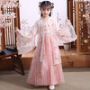Baby Toddler Girl Tang-Style Hanfu Dress Summer Princess Outfit
