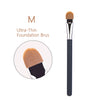 Ultrathin Eyebrow Makeup Brush - Precision Synthetic Hair Brow Brush with Wood Handle