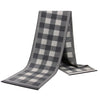 Men's Cashmere-Feel Scarf 180 x 31 cm (71 x 12 in) Plaid Stripe Pashmina Shawl Warm Winter
