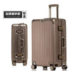 Aluminum-Magnesium Spinner Rolling Luggage – 20/24/26/29 Inch (53/65/70/74 cm) Travel Suitcase with Built-In Lock