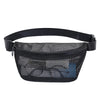 See-Through Mesh Waist Bag — Adjustable Clear Fanny Pack for Stadium & Travel (23 x 5 x 14 cm / 9.06 x 1.97 x 5.51 in)