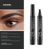 4D Microblading 4-Fork Eyebrow Pen – Waterproof Long-Lasting Tattoo Pencil Liquid Brow, 5g (0.18 oz)
