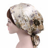 Satin Night Cap with Bow – Long-Tail Hair Bonnet & Chemo Headscarf Wrap for Women