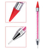 Dual-Ended Wax Rhinestone Picker Pen — Nail Art Dotting Tool for Crystals & Gems