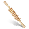 Wooden Curved Fascia Massage Roller - Cellulite Reduction & Muscle Tension Relief for Legs & Body