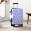 Wave Pattern Spinner Luggage 17-25 Inch (43-64 cm) Large Capacity Rolling Suitcase Unisex