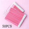 Disposable Lip & Mascara Applicator Wands – Pack of 50/100/250/500/1000 | Lipstick & Lip Gloss Micro Brushes