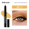 10-Color Waterproof Cream Eyeshadow Pencil — Dual-Color Gradient Stick, Long-Lasting Matte to Shimmer Highlighter & Glitter Eyeliner