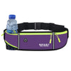 Unisex Waterproof Running Bottle Waist Pack Fanny Pack with Phone Pocket & Bottle Holder