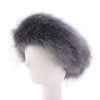 Faux Fox Fur Winter Headband - Soft Warm Ear Warmer Hair Band for Women & Men
