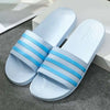 Women’s Thick Sole Anti-Slip PVC Slide Sandals - Indoor/Outdoor Bathroom Slippers