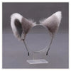 Lolita Plush Cat & Fox Ear Headband for Cosplay Anime Halloween Hair Hoop Headwear