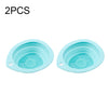 Silicone Makeup Brush Cleaning Mat - 1 or 2-Pack Brush Cleaner Pad for Washing Makeup Brushes