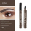 4D Microblading 4-Fork Eyebrow Pen – Waterproof Long-Lasting Tattoo Pencil Liquid Brow, 5g (0.18 oz)
