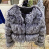 HOOOFUR Brown Raccoon-Style Faux Fur Coat - Women's Thick Quilted-Lined Winter Jacket, Plus Sizes to 5XL