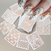 3D Floral Nail Stickers Cherry Blossom Rose Daisy Heart Manicure Decals 20/30/60/70/90 pcs 5.5×6 cm (2.17×2.36 in)