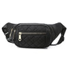 Plaid Oxford Waterproof Crossbody Chest & Waist Bag for Women - Fashion Fanny Pack Hip Purse